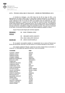 Resultats definitius - Ajuntament de Cornellà