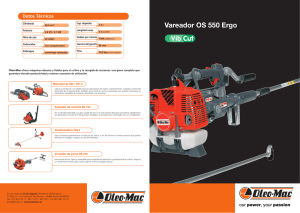 Vareador OS 550 Ergo - Oleo-Mac