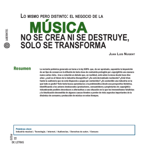 mÚSICa - Portal de Revistas UPC