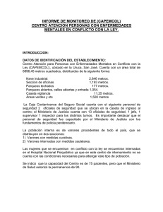 INFORME DE MONITOREO DE (CAPEMCOL) CENTRO ATENCION