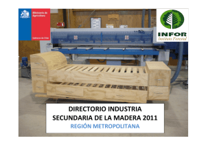 directorio industria secundaria de la madera 2011 - Biblioteca