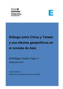Diálogo entre China y Taiwán y sus efectos
