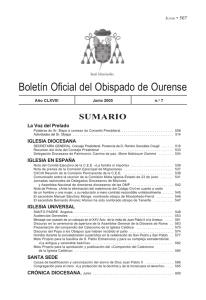 Junio - Obispado de Ourense