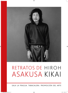 Retratos de Asakusa. Hiroh Kikai - Ministerio de Educación, Cultura