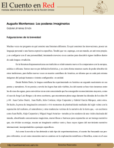 Augusto Monterroso: Los poderes imaginarios