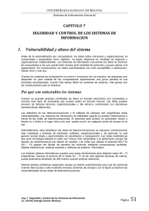 Controles de aplicaciones - Universidad Salesiana de Bolivia