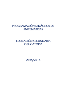 programacion matematicas 2015-16 - IES Río Aguas