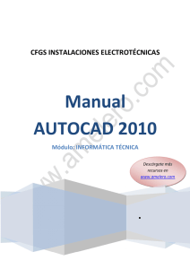 Autocad 2010 - Tierravirtual
