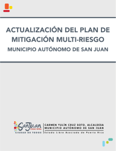 plan de mitigación - Municipio Autónomo de San Juan