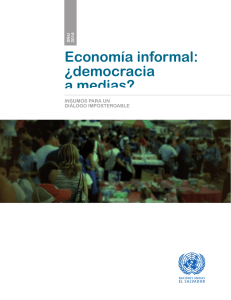 Economía informal: ¿democracia a medias?