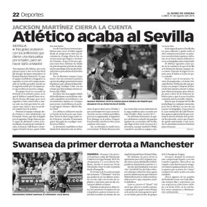 Atlético acaba al Sevilla