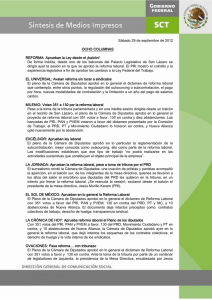 Sábado 29 de septiembre de 2012 OCHO COLUMNAS REFORMA