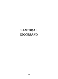 Santoral diocesano - Diócesis de Asidonia