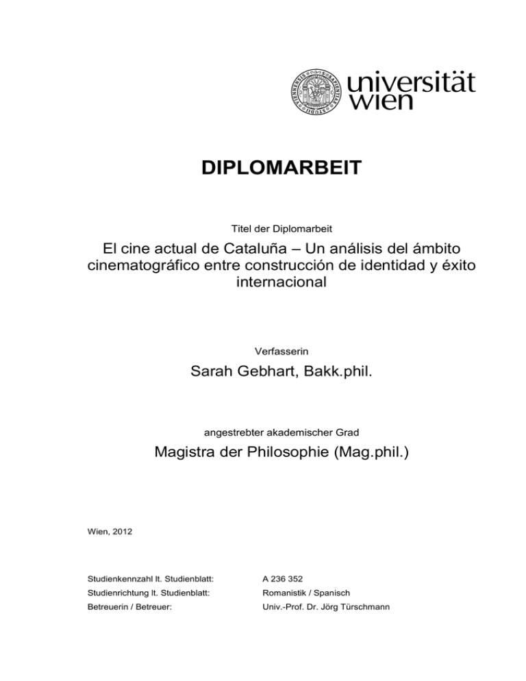 Diplomarbeit E Theses