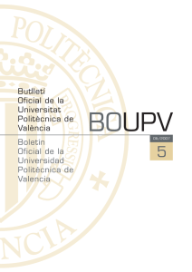 Maquetación 1 - UPV Universitat Politècnica de València