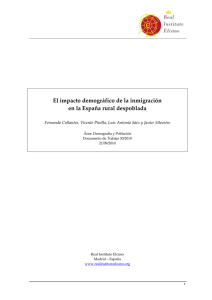 El impacto demográfico de la inmigración en la España rural