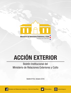 Boletín Acción Exterior Edición #26 Boletin #26 10/10/2016