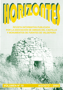 Horizontes 2004 - asociación amigos del castillo y monumentos de