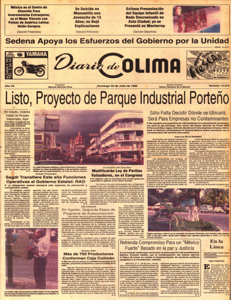 Domingo, 30 de Julio de 1995