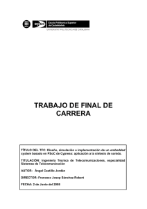 trabajo de final de carrera