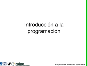 Introducción a la programación