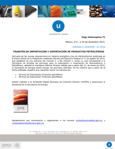 Hoja Informativa 71 México, D.F., a 24 de diciembre 2014. Asómate