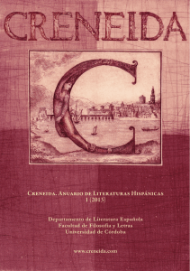 Universidad de Córdoba - Creneida. Anuario de Literaturas