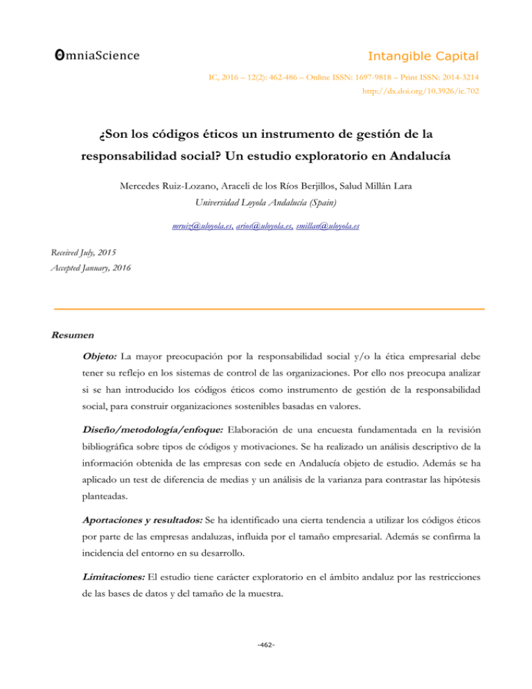  Son Los C digos ticos Un Instrumento De