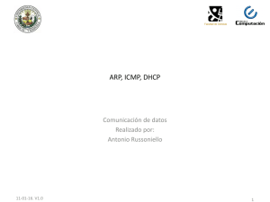 10 - ARP, RARP, ICMP, DHCP