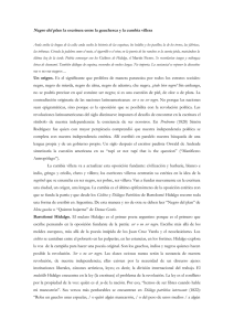 Negro del plan: la escritura entre la gauchesca y la cumbia
