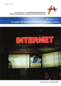 planes de banda ancha en américa latina