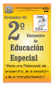 EDUCACION ESPECIAL EN LA CIUDAD DE BS