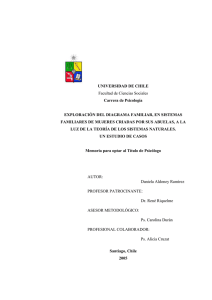 UNIVERSIDAD DE CHILE Facultad de Ciencias Sociales