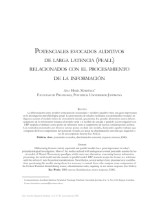 6 Potenciales evocados.p65 - Pontificia Universidad Javeriana