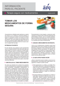 Sichere Arzneimitteltherapie - Übersetzung Spanisch
