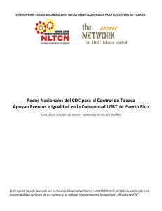 Redes Nacionales del CDC para el Control de Tabaco Apoyan