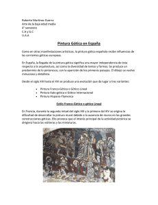 Pintura Gótica en España - Arte de la Baja Edad Media