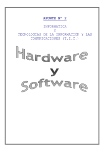 Apunte Hardware y Software