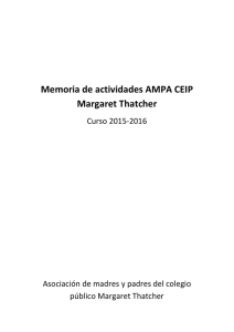 Memoria de actividades A.M.P.A. 2015-2016