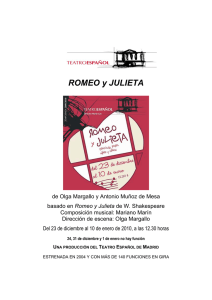 ROMEO y JULIETA - Teatro Español