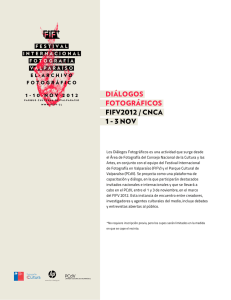 Diálogos Fotográficos - Consejo Nacional de la Cultura y las Artes