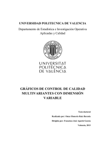 gráficos de control de calidad multivariantes con dimensión variable