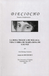 pdf La Rosa trágica de Málaga : vida y obra de María Rosa de