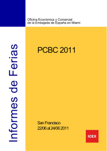 Informe feria PCBC