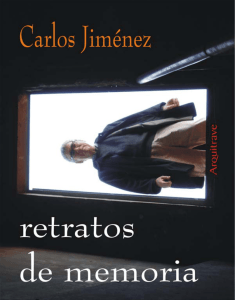 Retratos de Memoria de Carlos Jimenez PDF