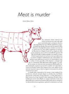 Meat is murder - Difusión Cultural UAM