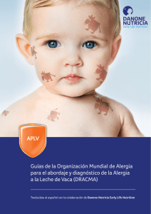 Guías de la Organización Mundial de Alergia para el abordaje y