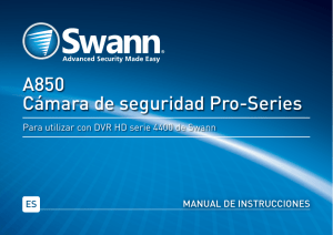 A850 Cámara de seguridad Pro-Series