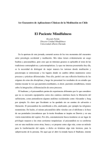 Pulido, R. - Unidad Mindfulness de la Universidad Alberto Hurtado
