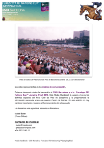 Media Handbook - CSIO Barcelona